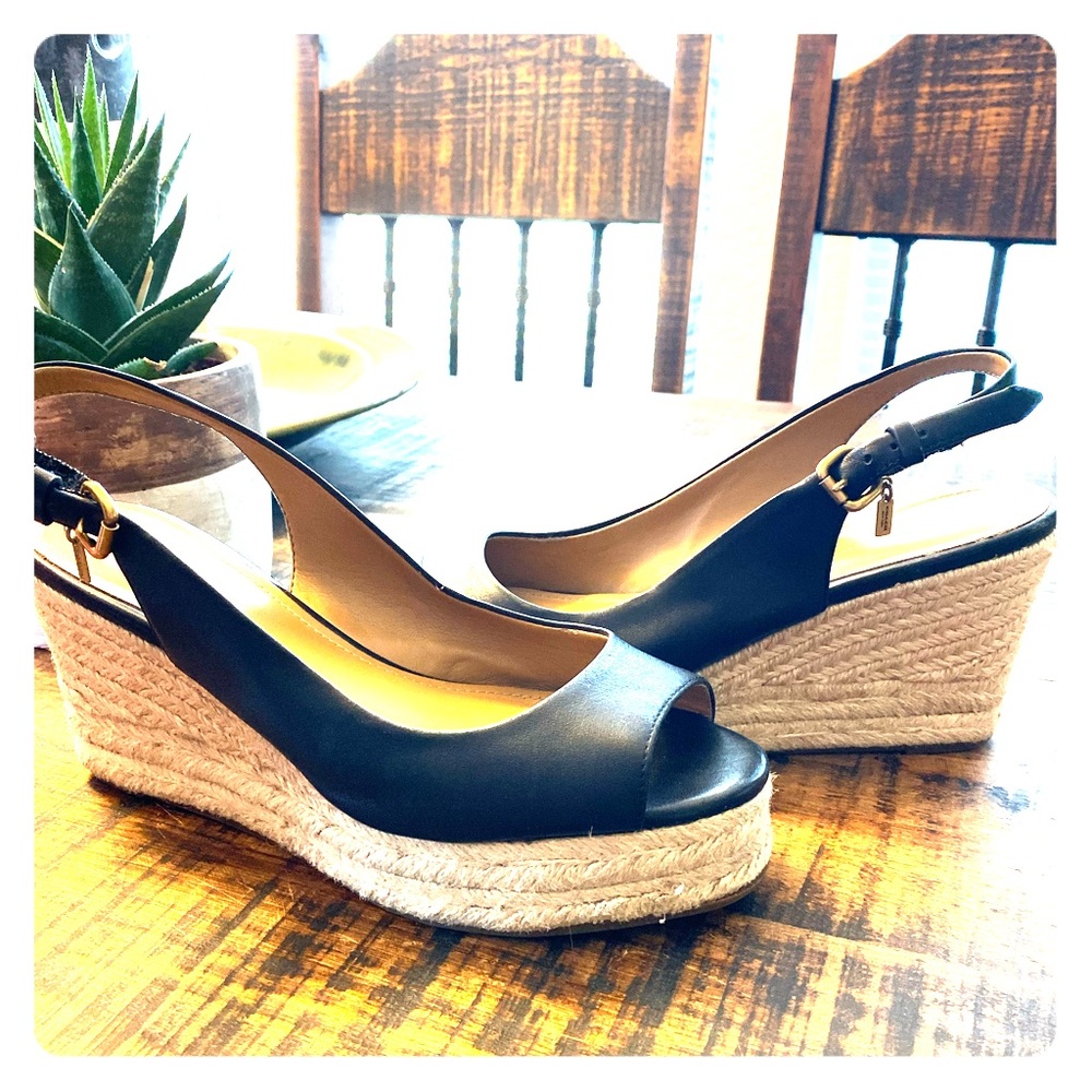 Coach wedge heels